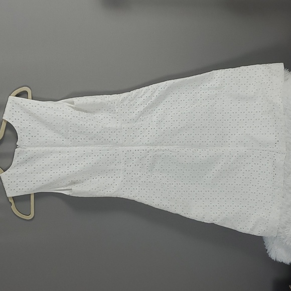 Ann Taylor Factory White Dress, Sz 4 - Picture 2 of 5